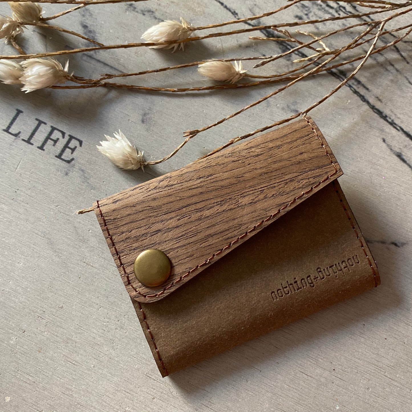 COINS BAG (BROWN MIX)