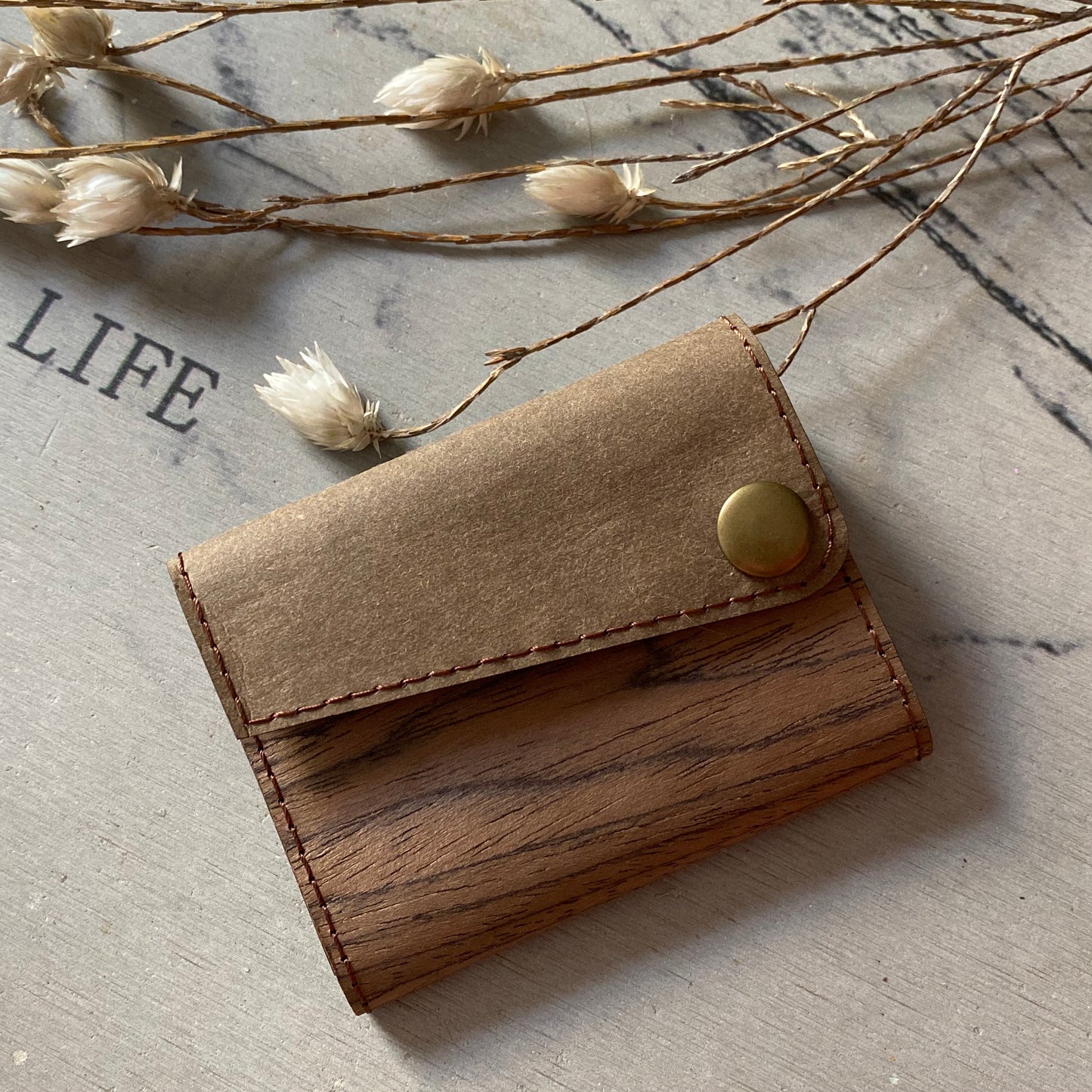 COINS BAG (BROWN MIX)