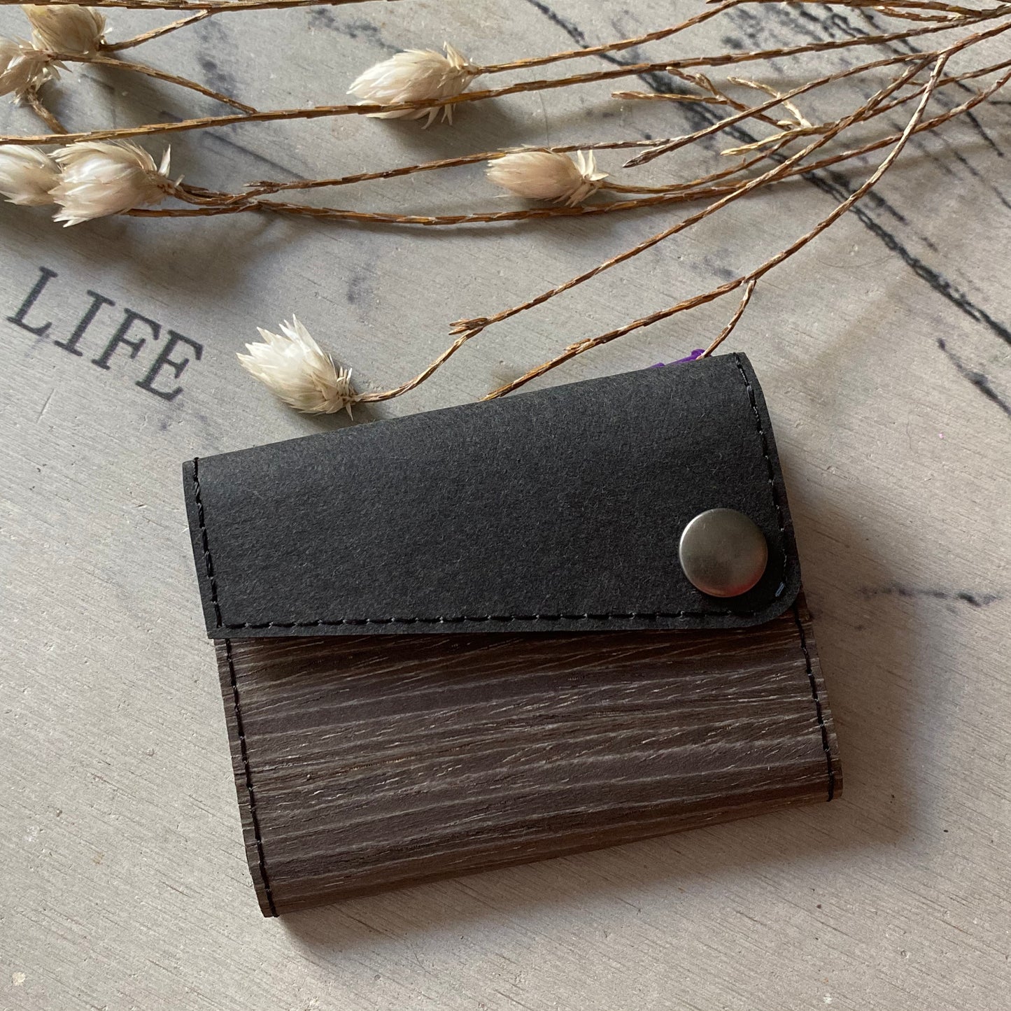 COINS BAG (BLACK MIX)