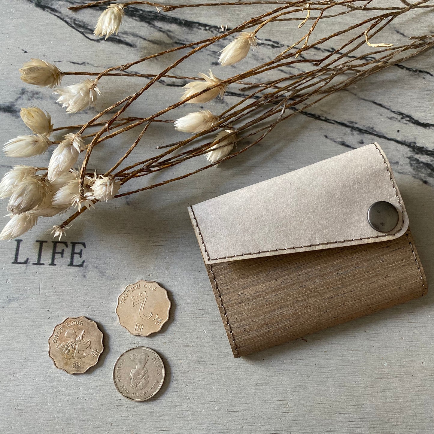 COINS BAG (GREY MIX)