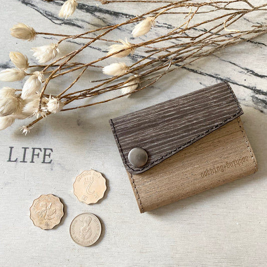 COINS BAG (BLACK/GREY)