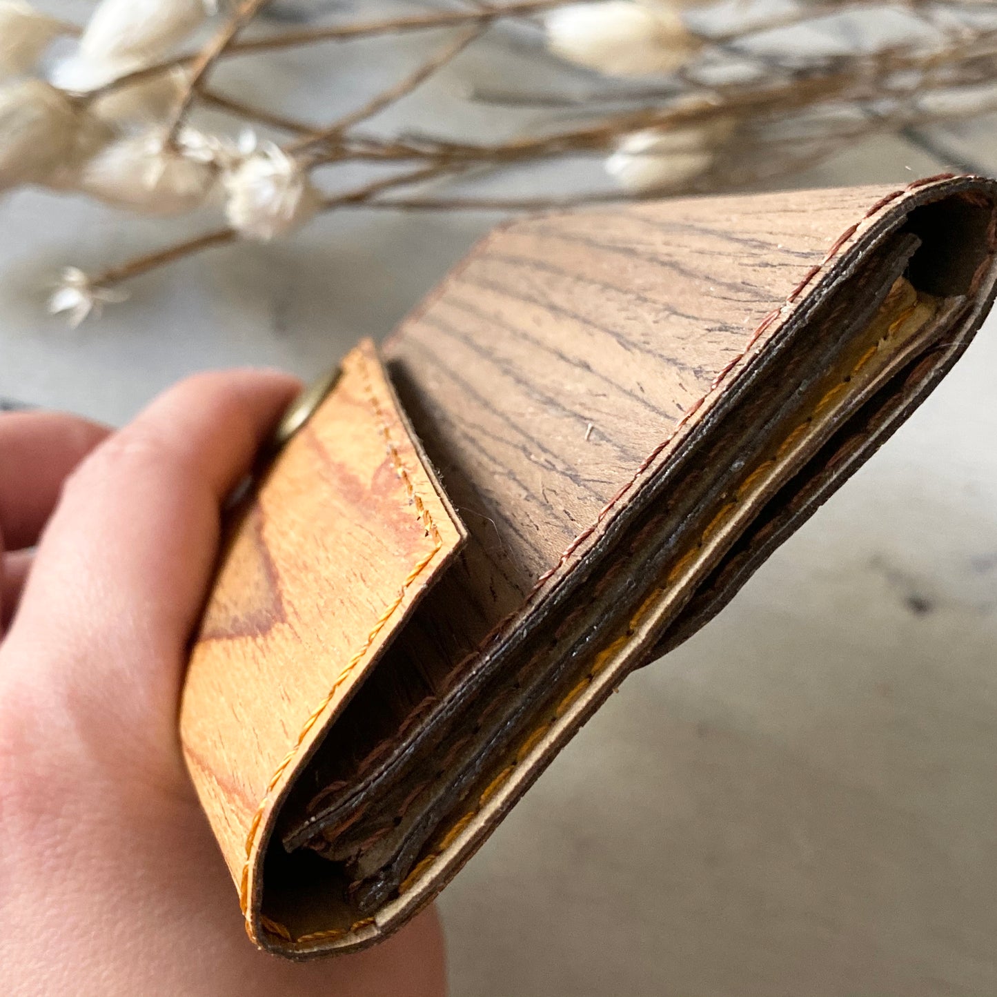 COINS BAG (BROWN/KHAKI)
