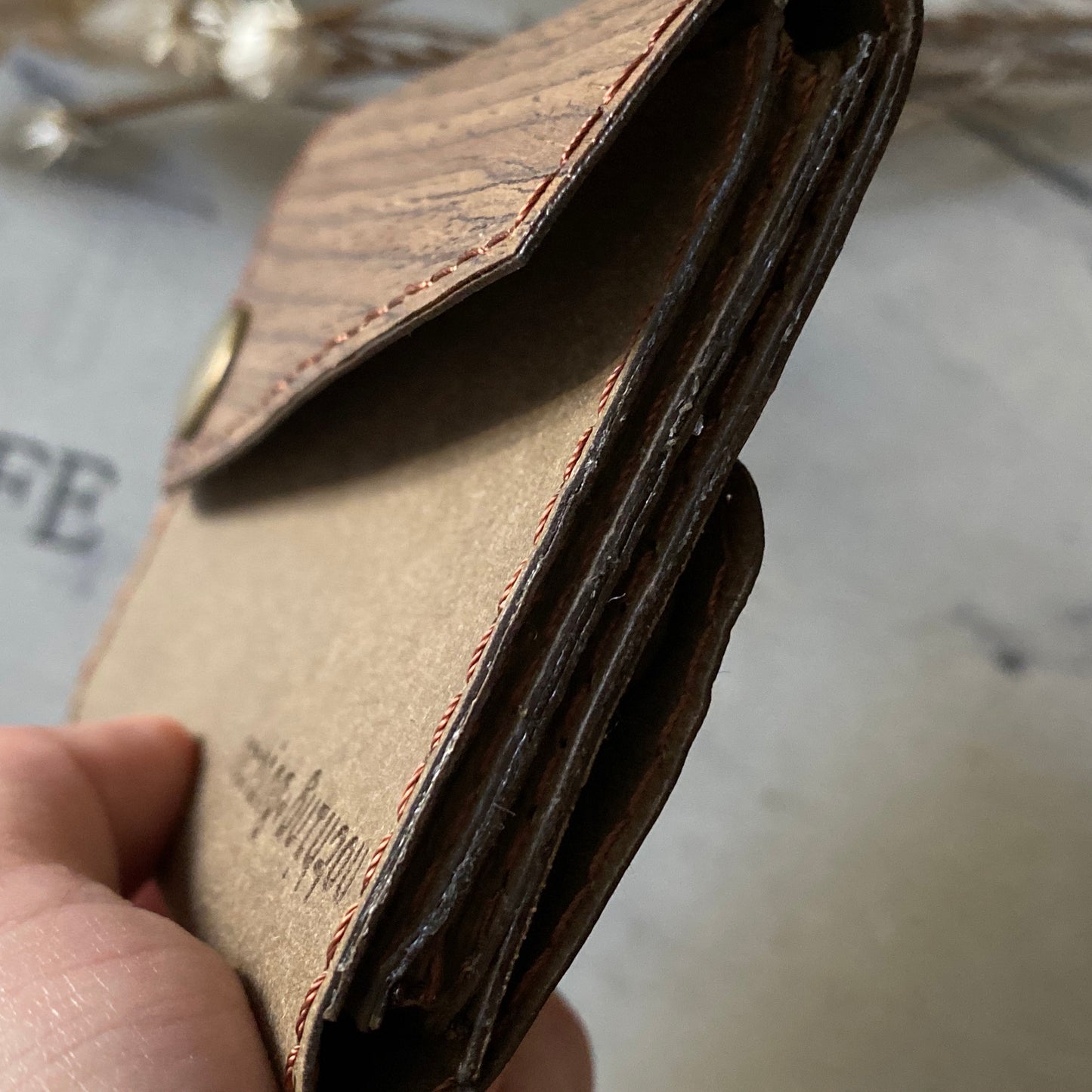 COINS BAG (BROWN MIX)