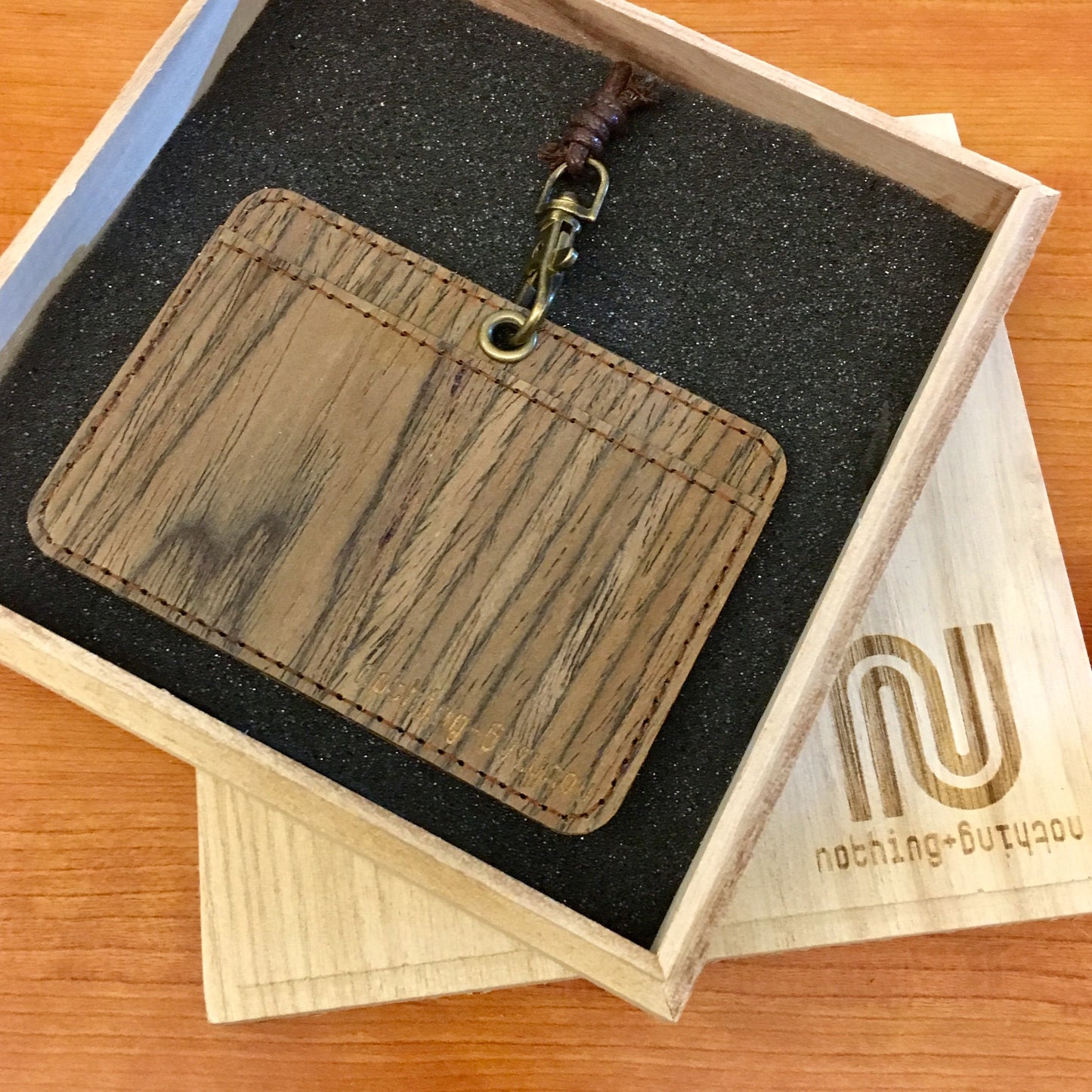 橫身證件套 (BROWN)