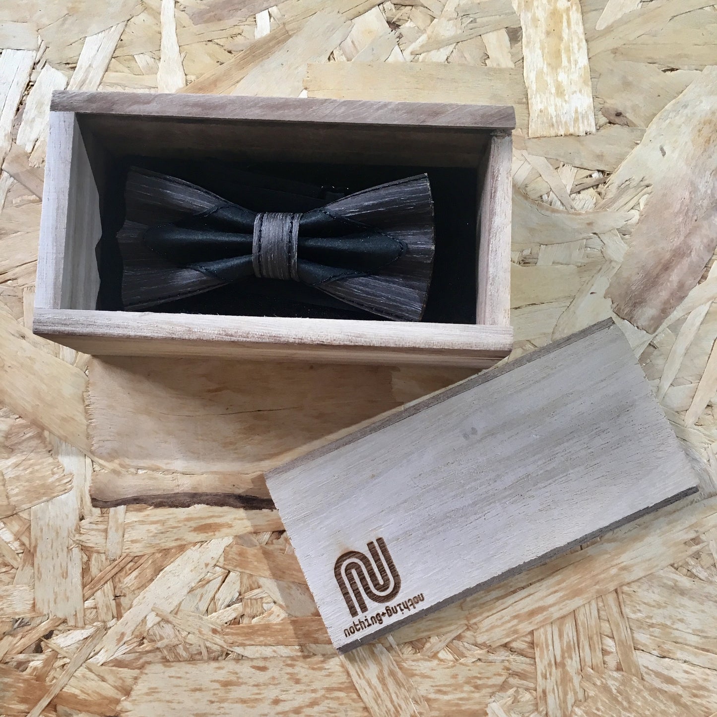 BOW TIE (BLACK MIX-DIAMOND)
